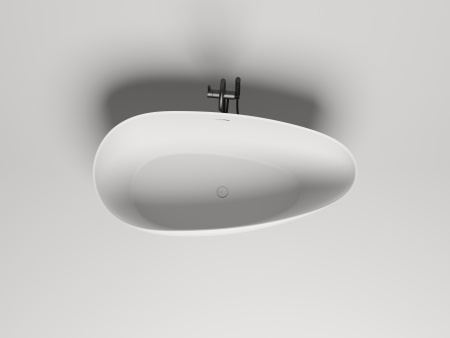 Ванна из искусственного камня Salini PAOLA 101612SMF 172х82 отдельностоящая асимметричная